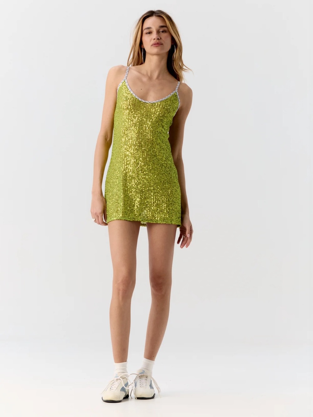 Hand Over Rober’s Dress